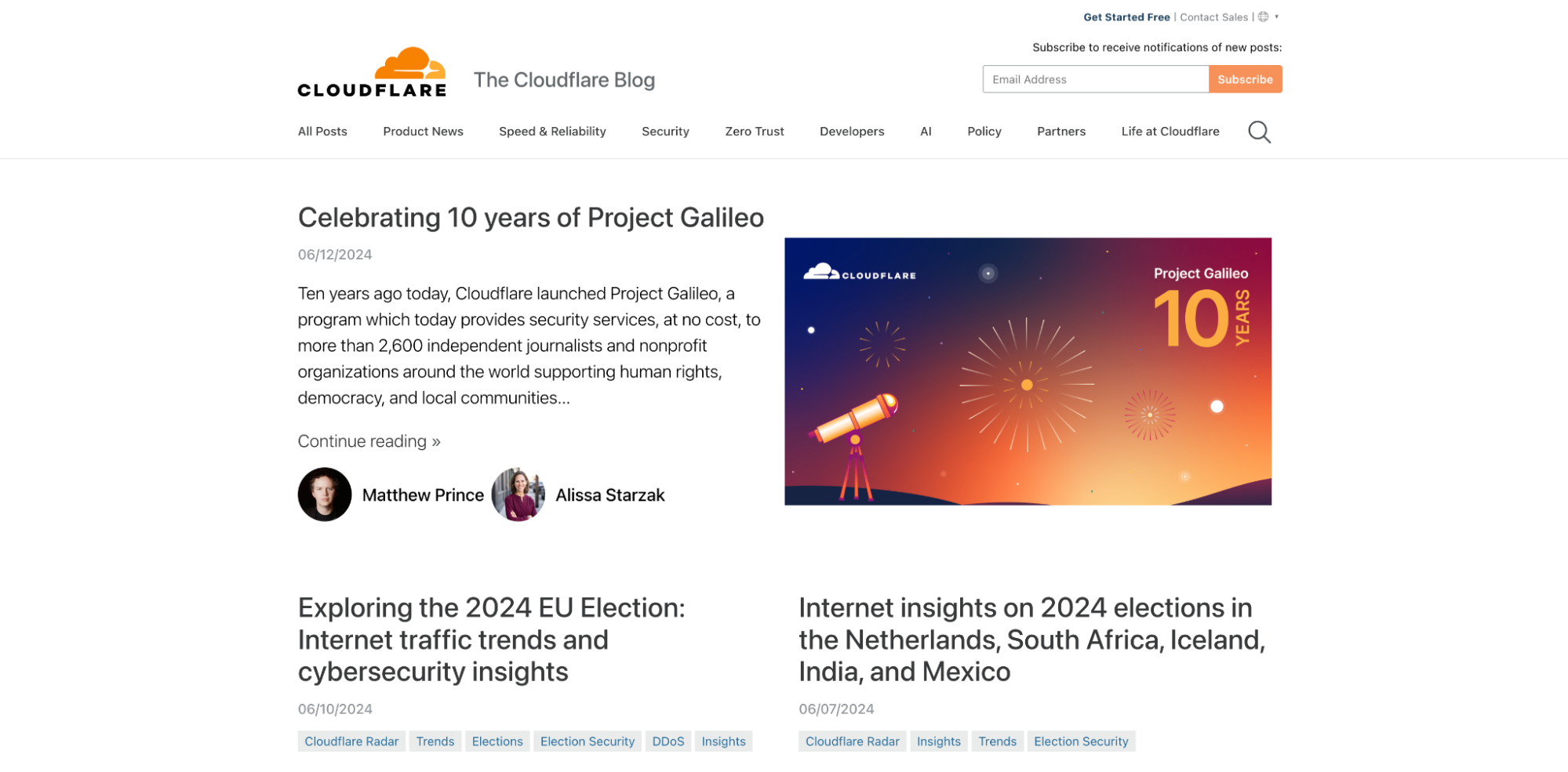 The Cloudflare Blog