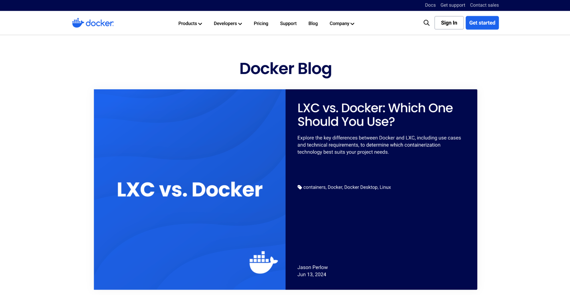 The Docker Blog